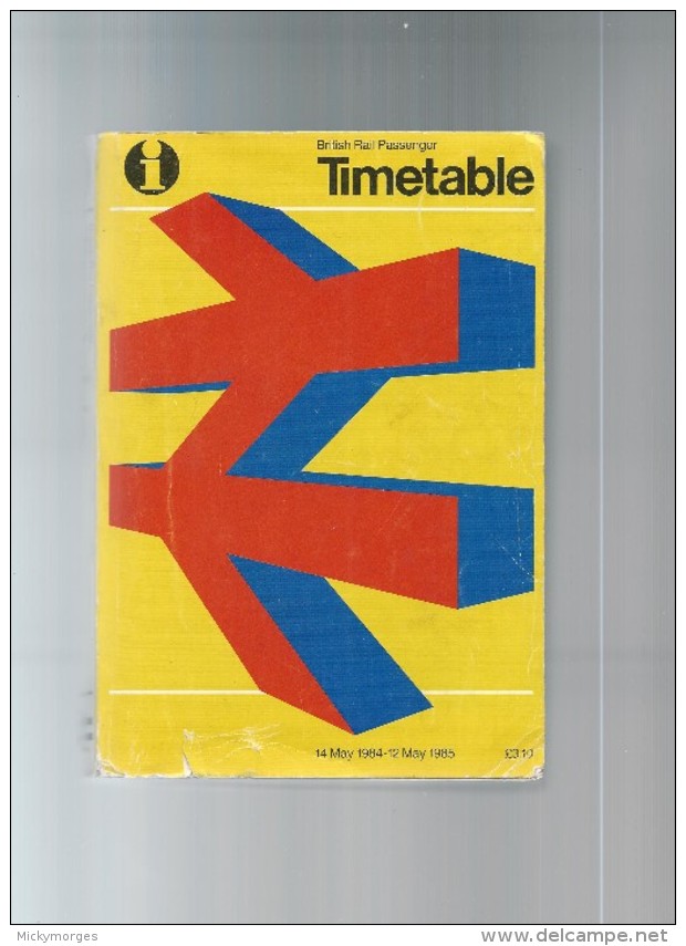 Timetable 1 British Rail Passenger - Europa