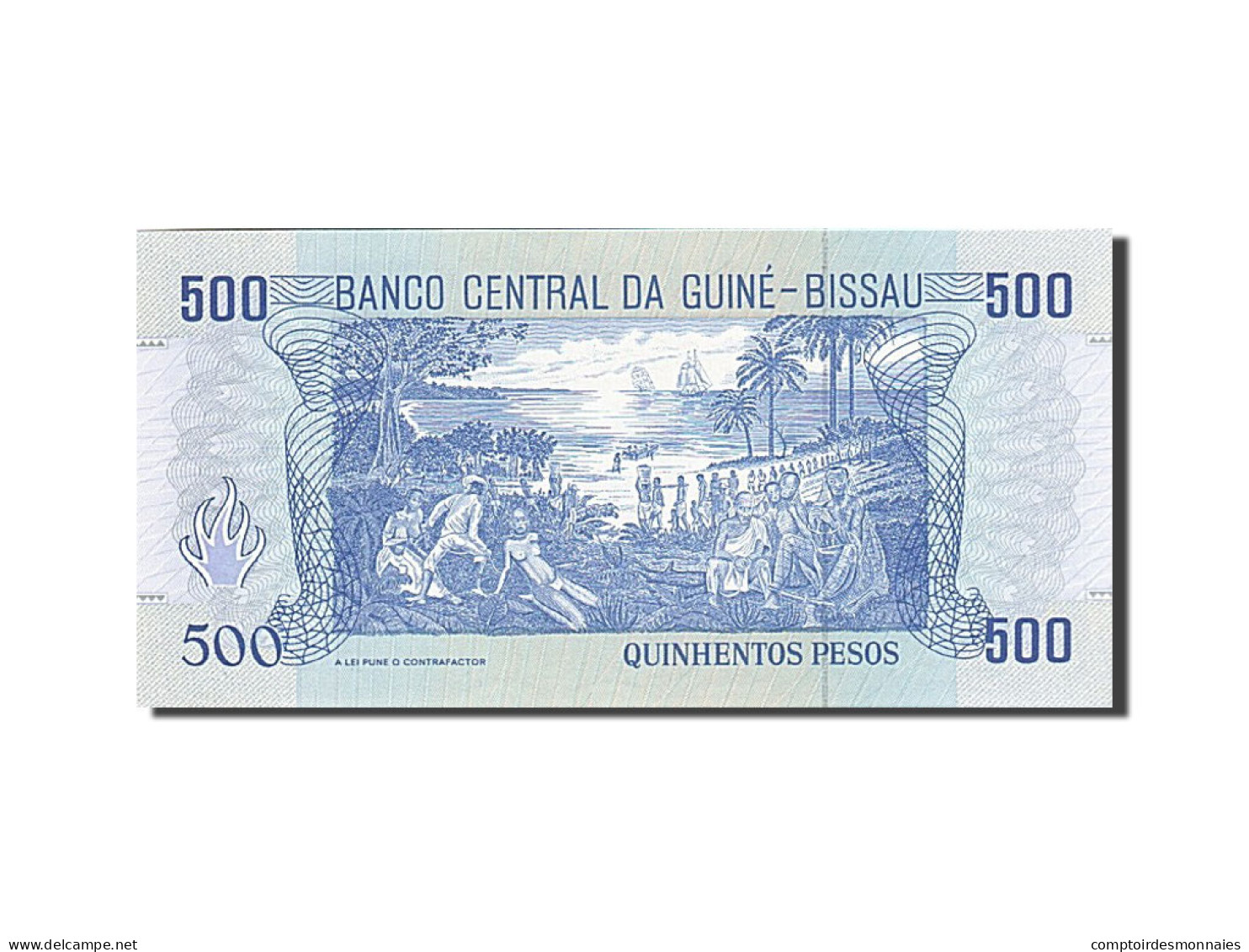 Billet, Guinea-Bissau, 500 Pesos, 1990, 1990-03-01, KM:12, NEUF - Guinee-Bissau