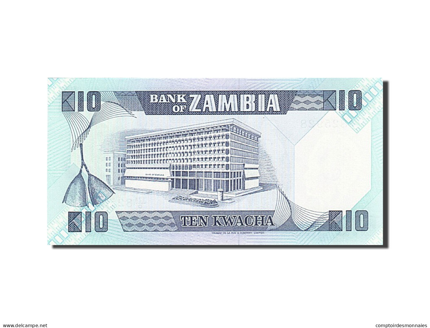 Billet, Zambie, 10 Kwacha, 1980-1988, Undated (1986-1988), KM:26e, NEUF - Zambie