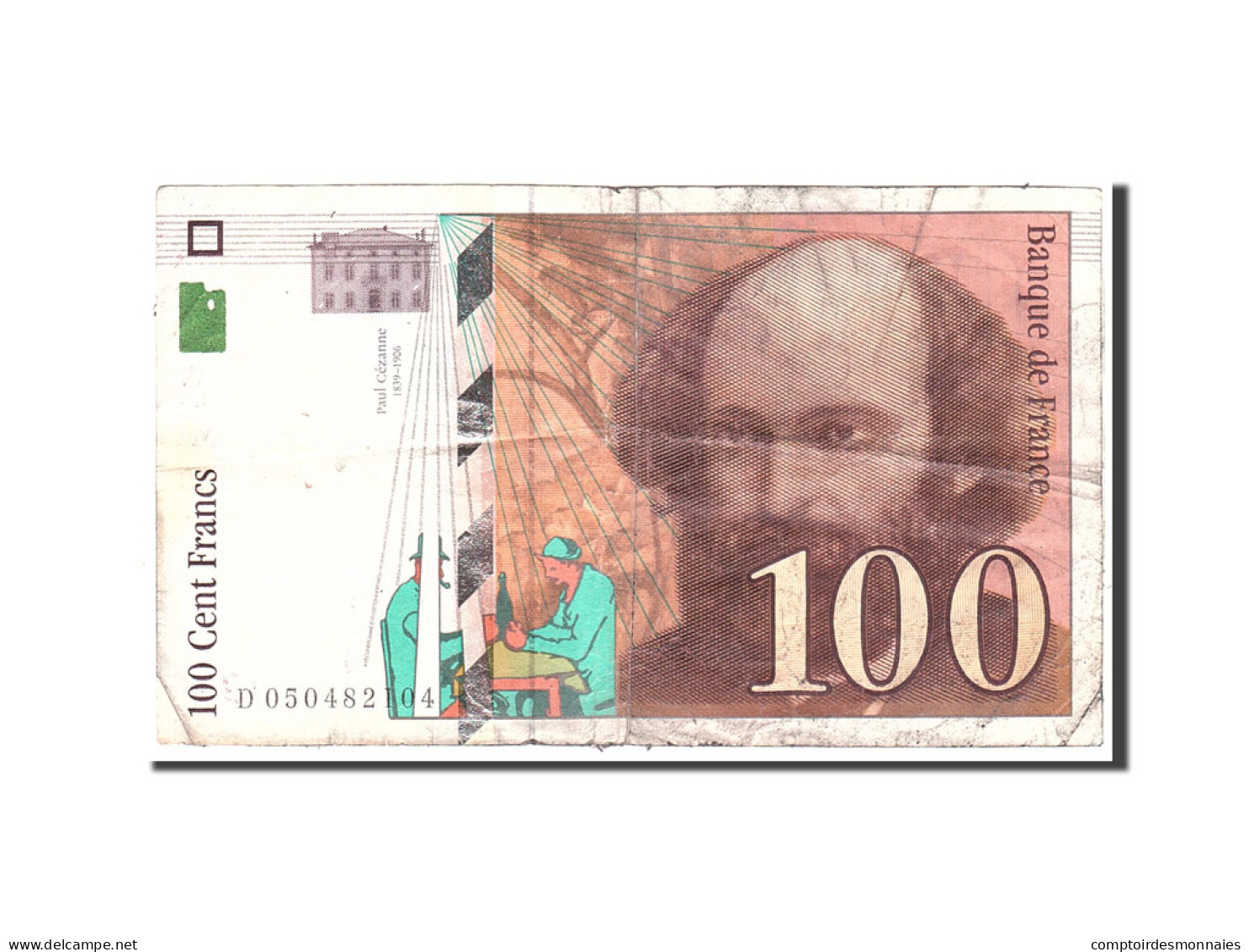 Billet, France, 100 Francs, 1998, Undated, TB, KM:158a - 100 F 1997-1998 ''Cézanne''