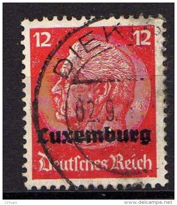 Luxemburg 1940 Mi 7, Gestempelt [130516VII] - Besetzungen 1938-45
