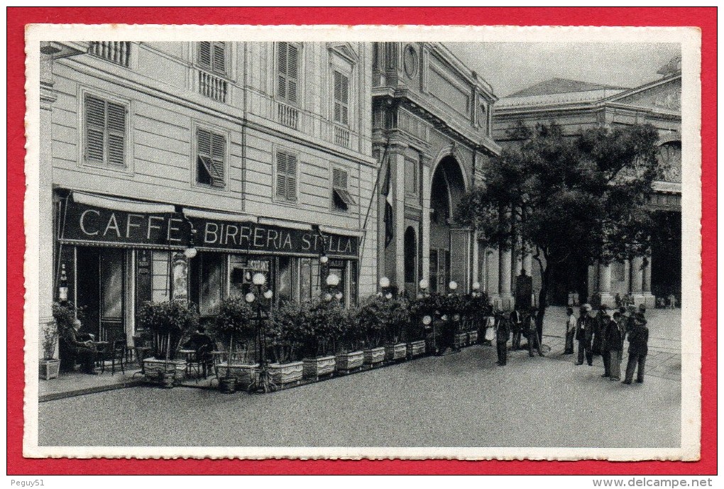 Genova. Caffé-Birreria-Ristorante Stella. Piazza Acquaverde. Stazione Principe. (Propr. F.lli Vignale) - Genova