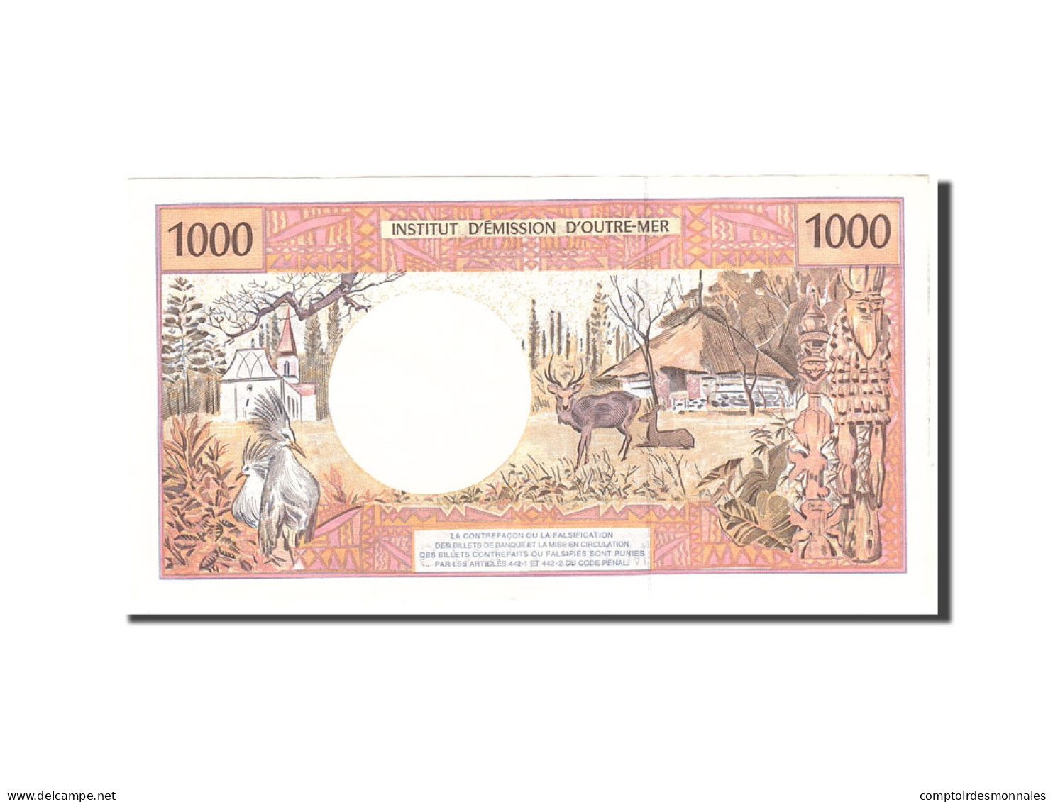 Billet, Tahiti, 1000 Francs, 1985, Undated, KM:27d, TTB - Andere - Oceanië