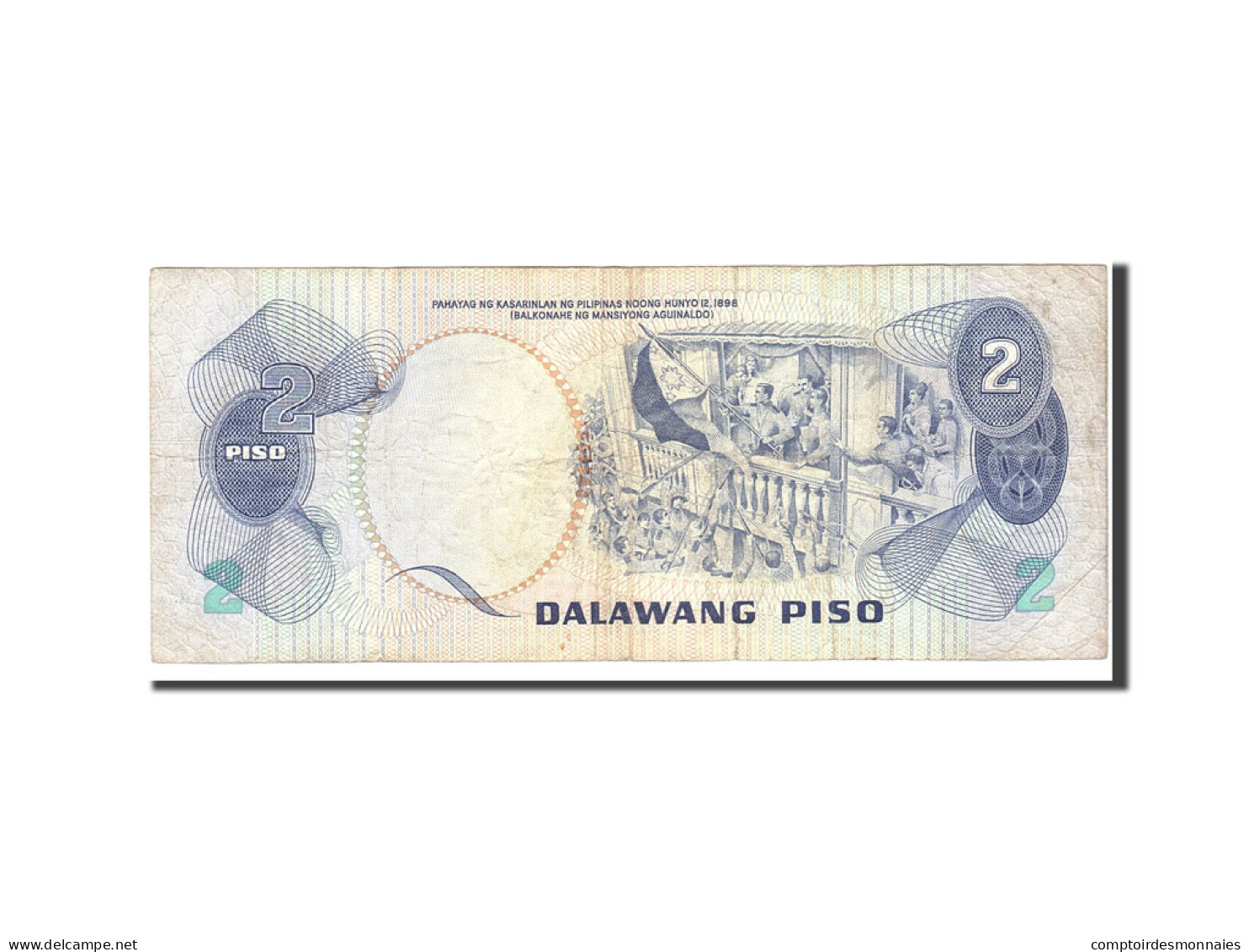 Billet, Philippines, 2 Piso, 1974, Undated, KM:159a, TB - Philippines