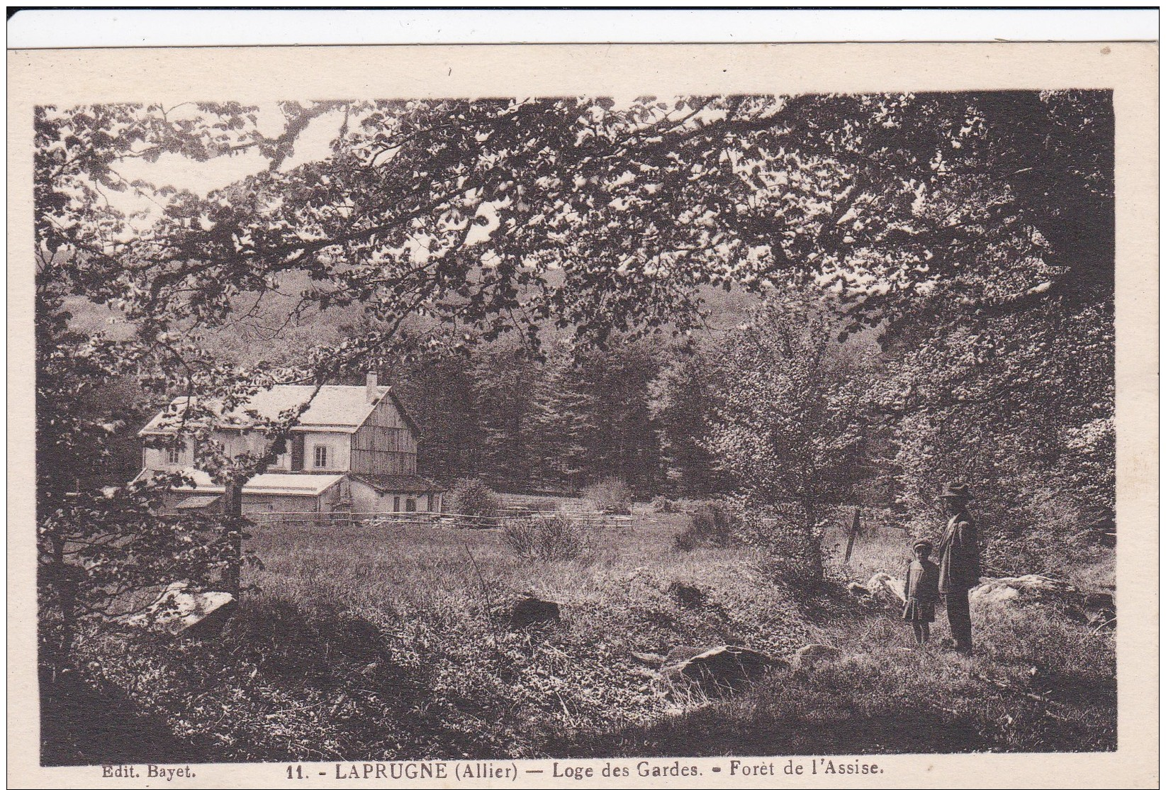 28O - 03 - Laprugne - Allier - Loge Des Gardes - Forêt De L'Assise - N° 11 - Other & Unclassified