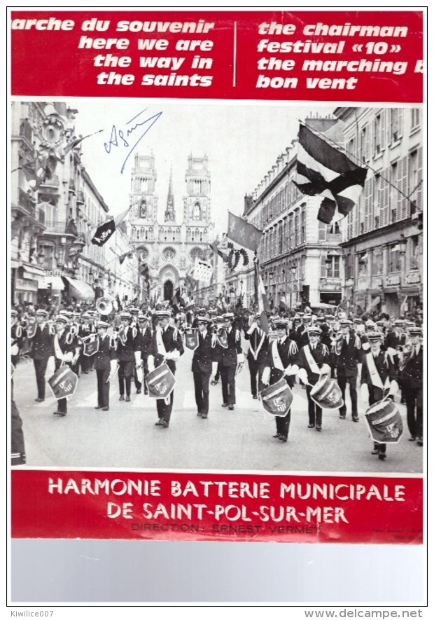 Harmonie Batterie Municipale De Saint Pol Sur Mer  Vinyle  33t 25 Cm - Autres & Non Classés