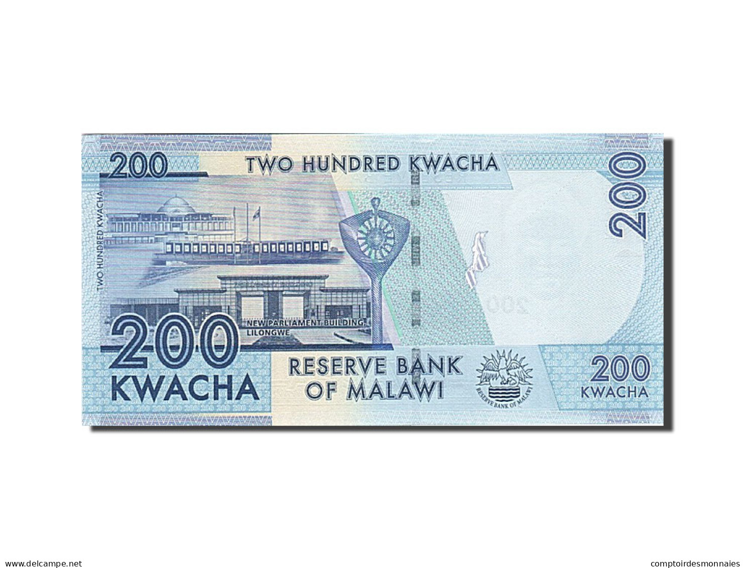 Billet, Malawi, 200 Kwacha, 2012, 2012-01-01, KM:60, NEUF - Malawi