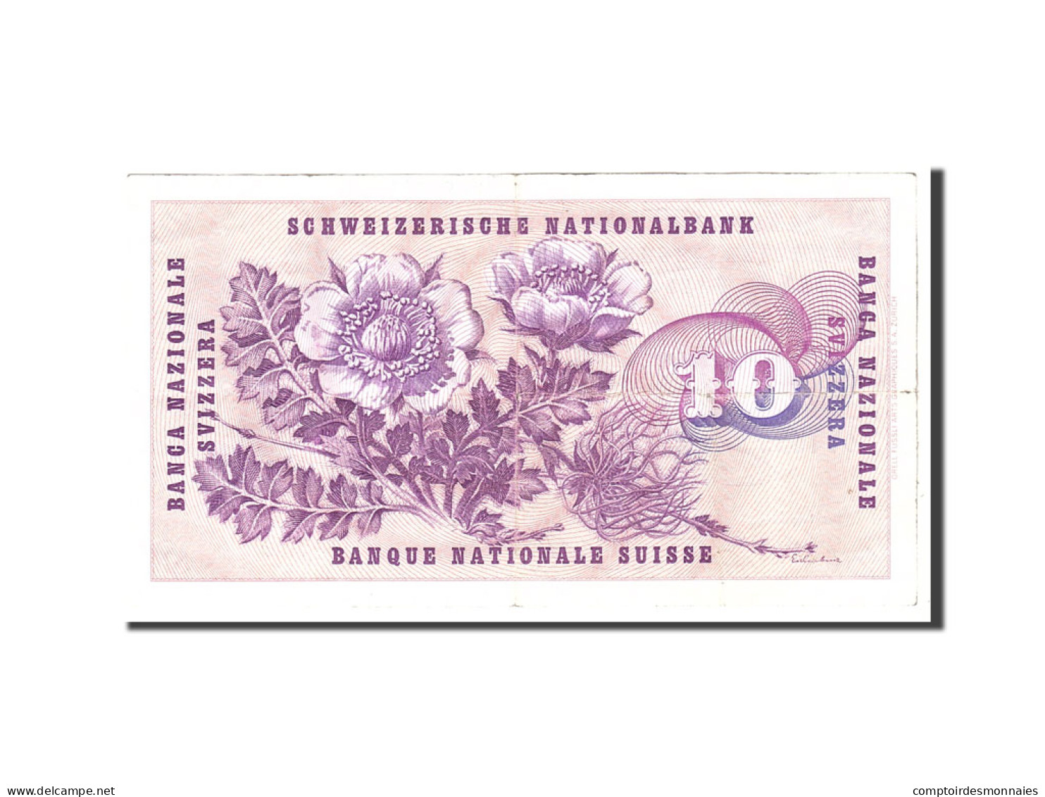 Billet, Suisse, 10 Franken, 1973, 1973-03-07, KM:45s, TTB - Schweiz