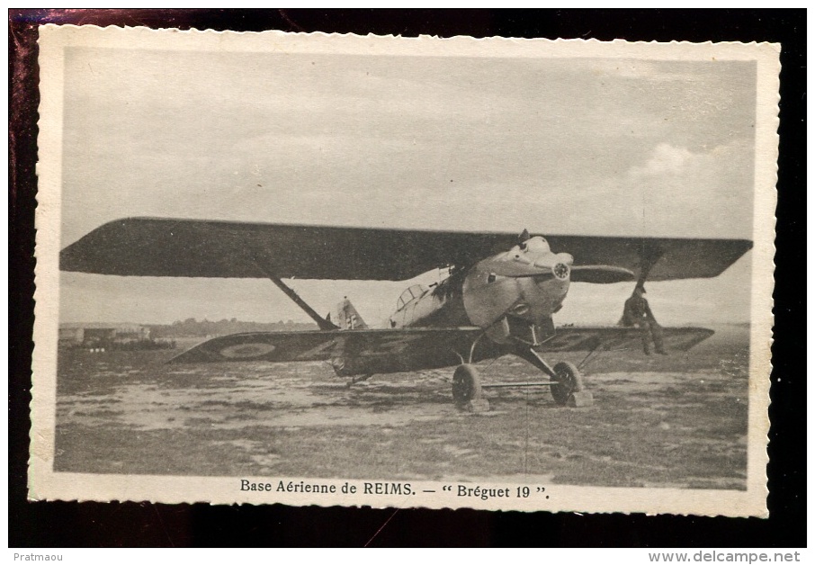 THMS2 Aviation. Base Aérienne De Reims "Bréguet 19" - Autres & Non Classés