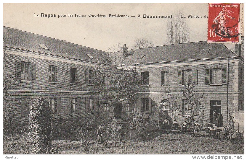 27 BeaumesnilLe Repos Pour Les Jeunes Ouvrières Parisiennes (2 Scans) - Beaumesnil