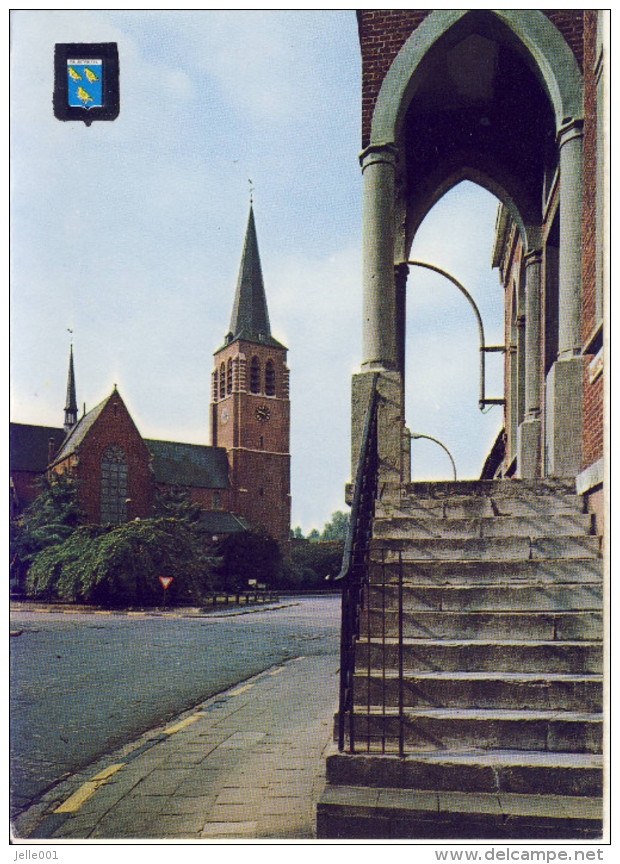 Wuustwezel Kerk En Oud Gemeentehuis JvdB 241/1 - Wuustwezel