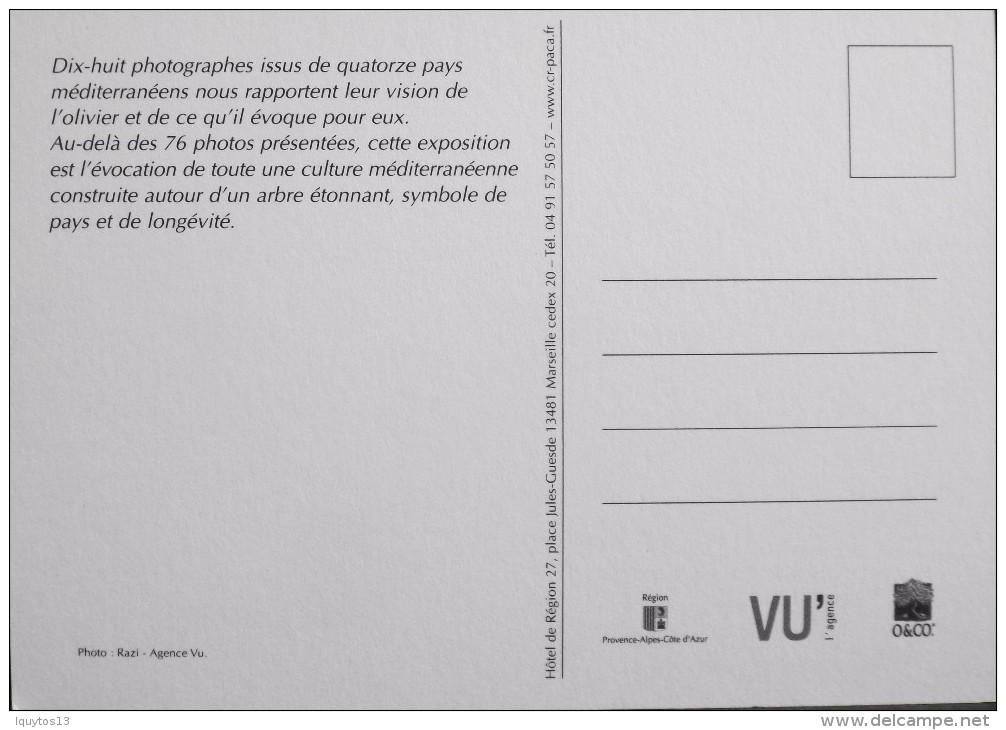 C.P. M. - Pub. Pour L'OLIVIER Exposition Photographique - En Très Bon Etat - - Pubblicitari