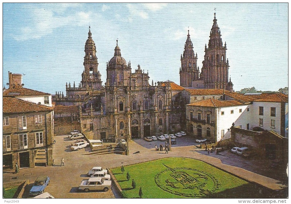 PV1007 - POSTAL - SANTIAGO DE COMPOSTELA - PORTICO  DE LA GLORIA - DETALLE - La Coruña