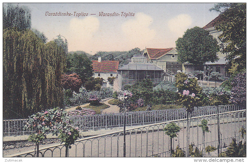 Varazdinske Toplice Varazdin Toplitz Spa Bath 1915 Edition Jacob Strauss - Croatia