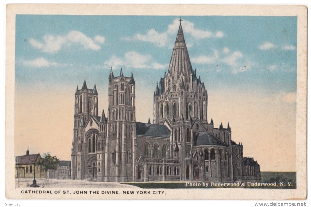 Cathedral Of St. John The Divine, New York City, Unused Postcard [17492] - Églises