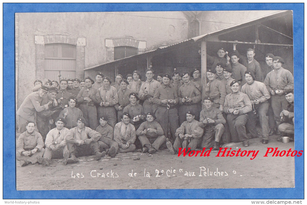 CPA Photo - Caserne à Situer - Portrait De Militaire D'un Régiment De Char De Combat - 505e RCC ? - 2e Cie - Autres & Non Classés