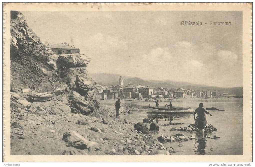 Albissola Marina Panorama  Fp V.1921 - Savona