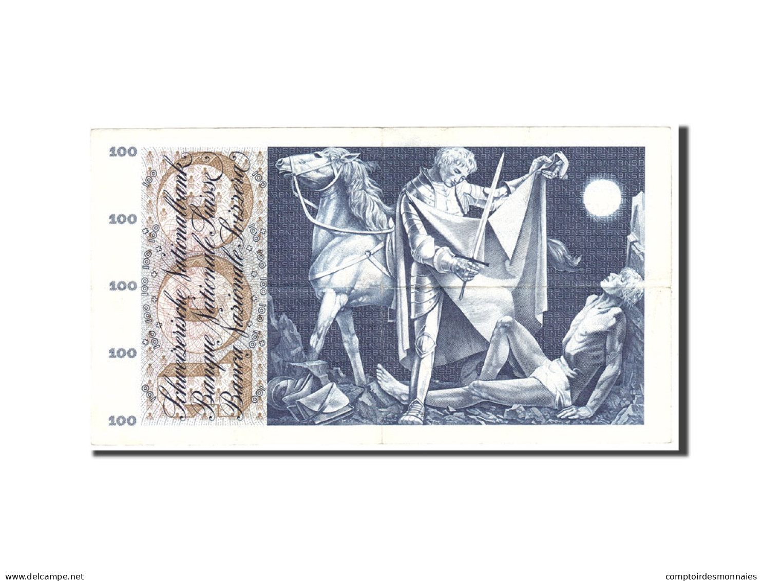 Billet, Suisse, 100 Franken, 1963, 1963-03-28, KM:49e, TTB - Zwitserland