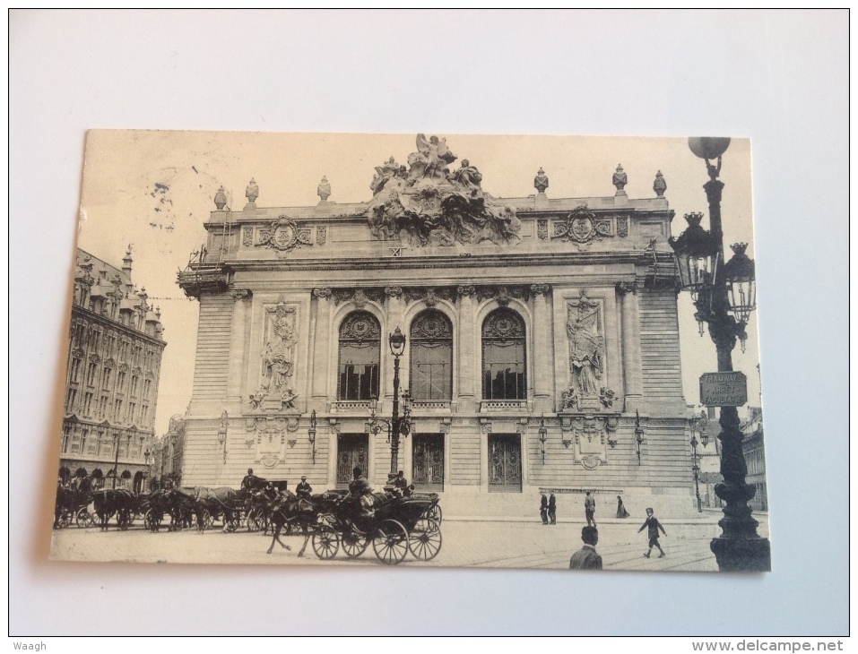 LILLE Das Neue Theater - Le Nouveau Theatre - 1916 (occupation Allemande - Der 6 Armee) - Lille
