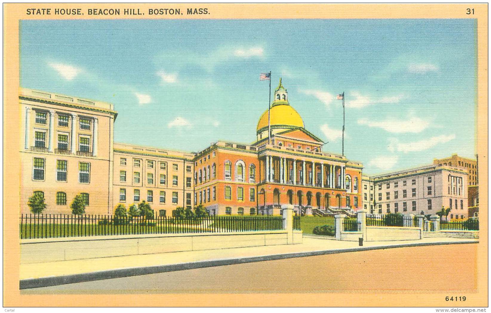 BOSTON - State House - Beacon Hill - Boston