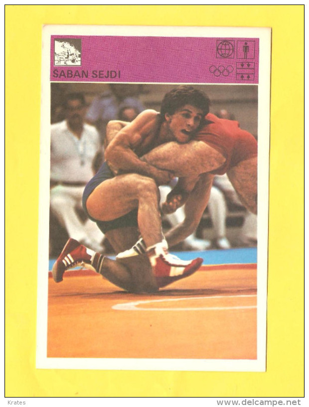 Svijet Sporta Card - Wrestling, Šaban Sejdi     316 - Wrestling