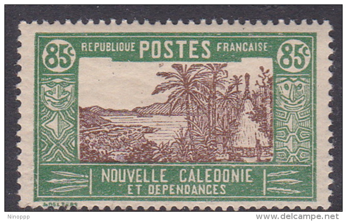 New Caledonia SG 158 1928 Definitives  85c Brown And Green MNH - Unused Stamps