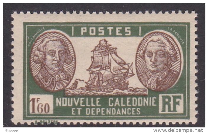 New Caledonia SG 169 1928 Definitives 1 F 60c Brown And Green MNH - Neufs