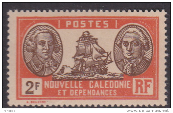 New Caledonia SG 172 1928 Definitives 2 F Brown And Orange MNH - Unused Stamps