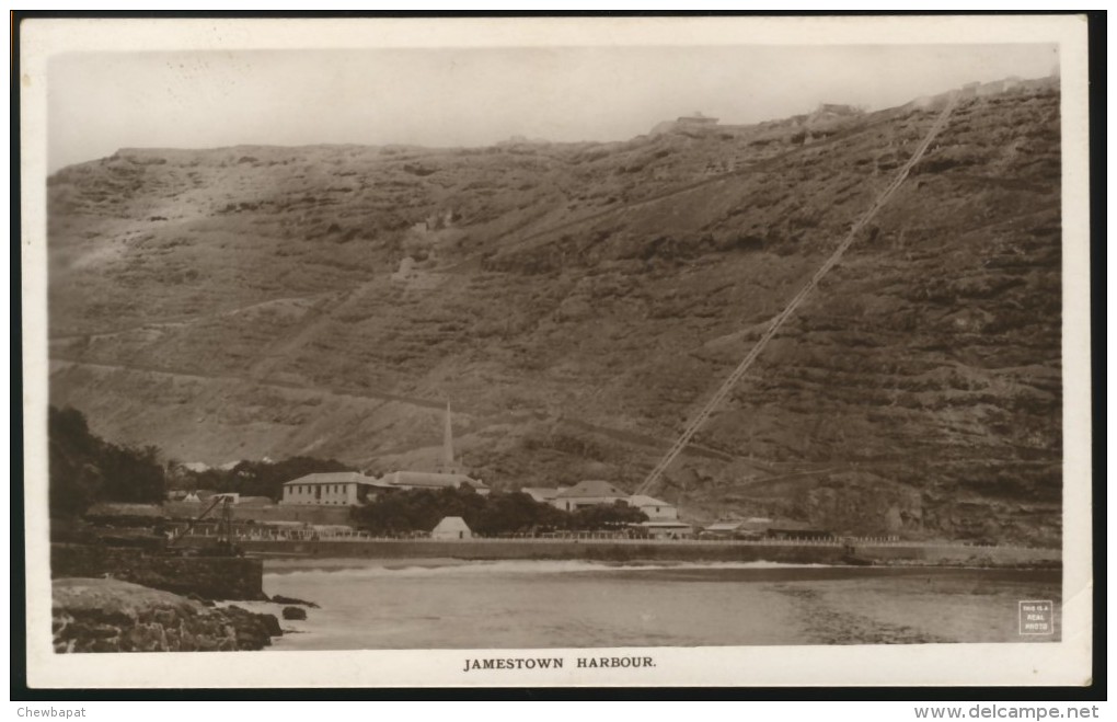 St Helena    Jamestown Harbour - Sainte-Hélène