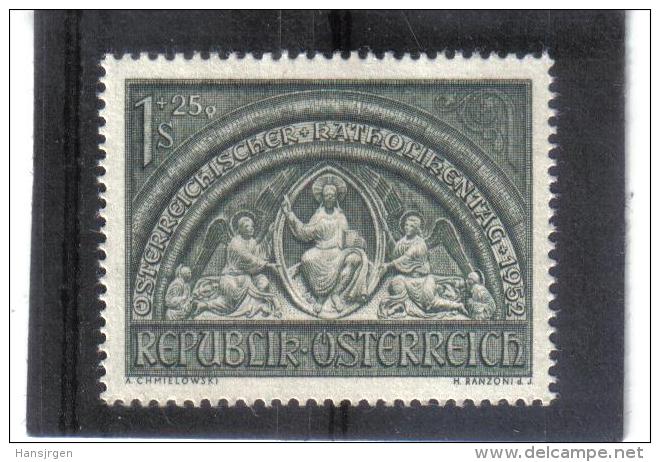 EBA479 ÖSTERREICH 1952  MICHL 977 ANK 992 ** Postfrisch SUPERPREIS 10% KATALOG Siehe ABBILDUNG - Ungebraucht