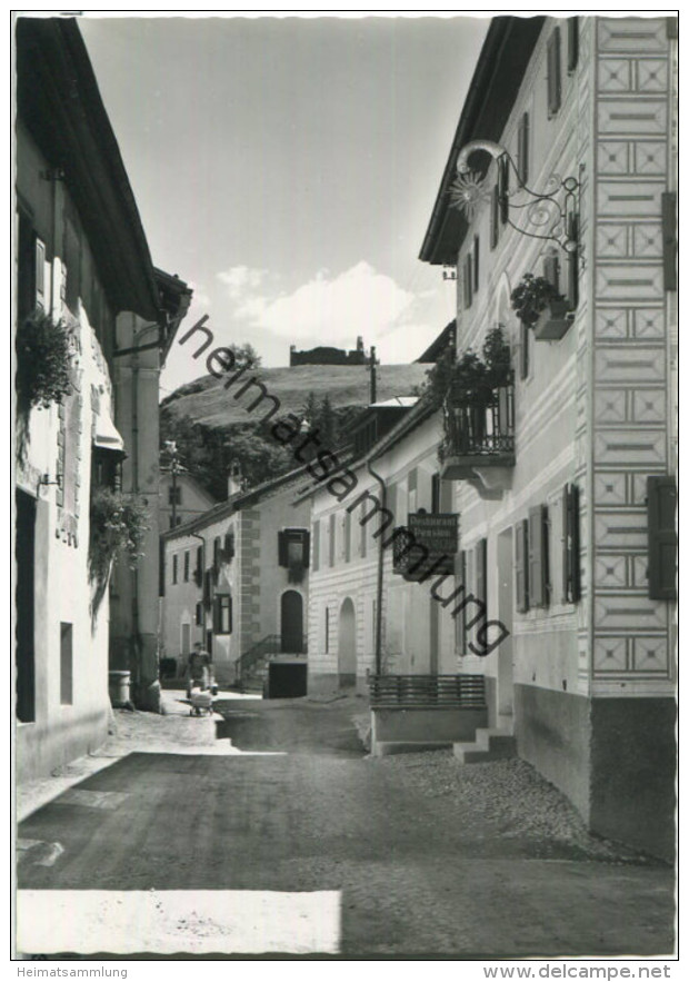 Ardez - Gasthaus Posta Veglia - Foto-Ansichtskarte - Ardez