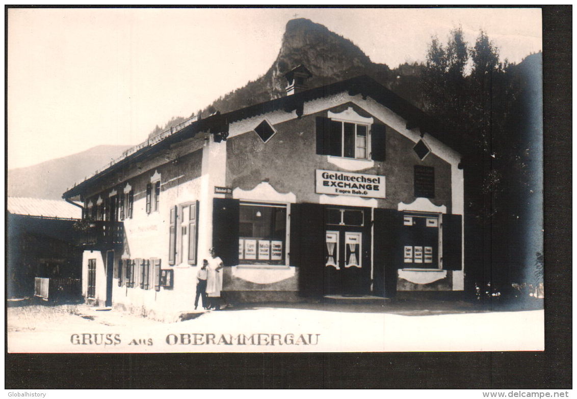 DC1384 - OBERAMMERGAU - GELDWECHSEL - Oberammergau