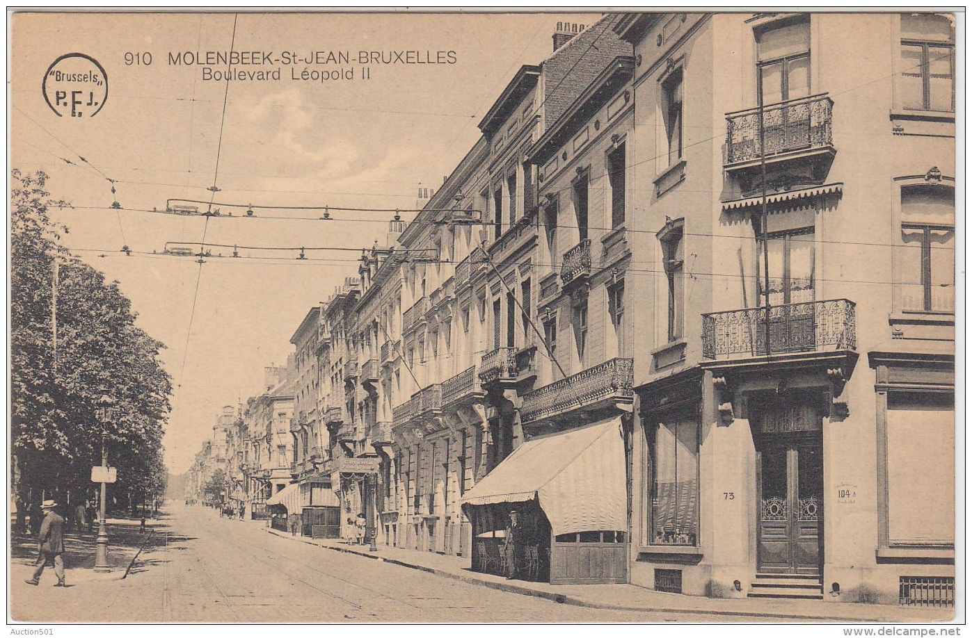 26874g  BOULEVARD LEOPOLD II "CINEMA FAMILY PALACE" - Molembeek-St-Jean - St-Jans-Molenbeek - Molenbeek-St-Jean