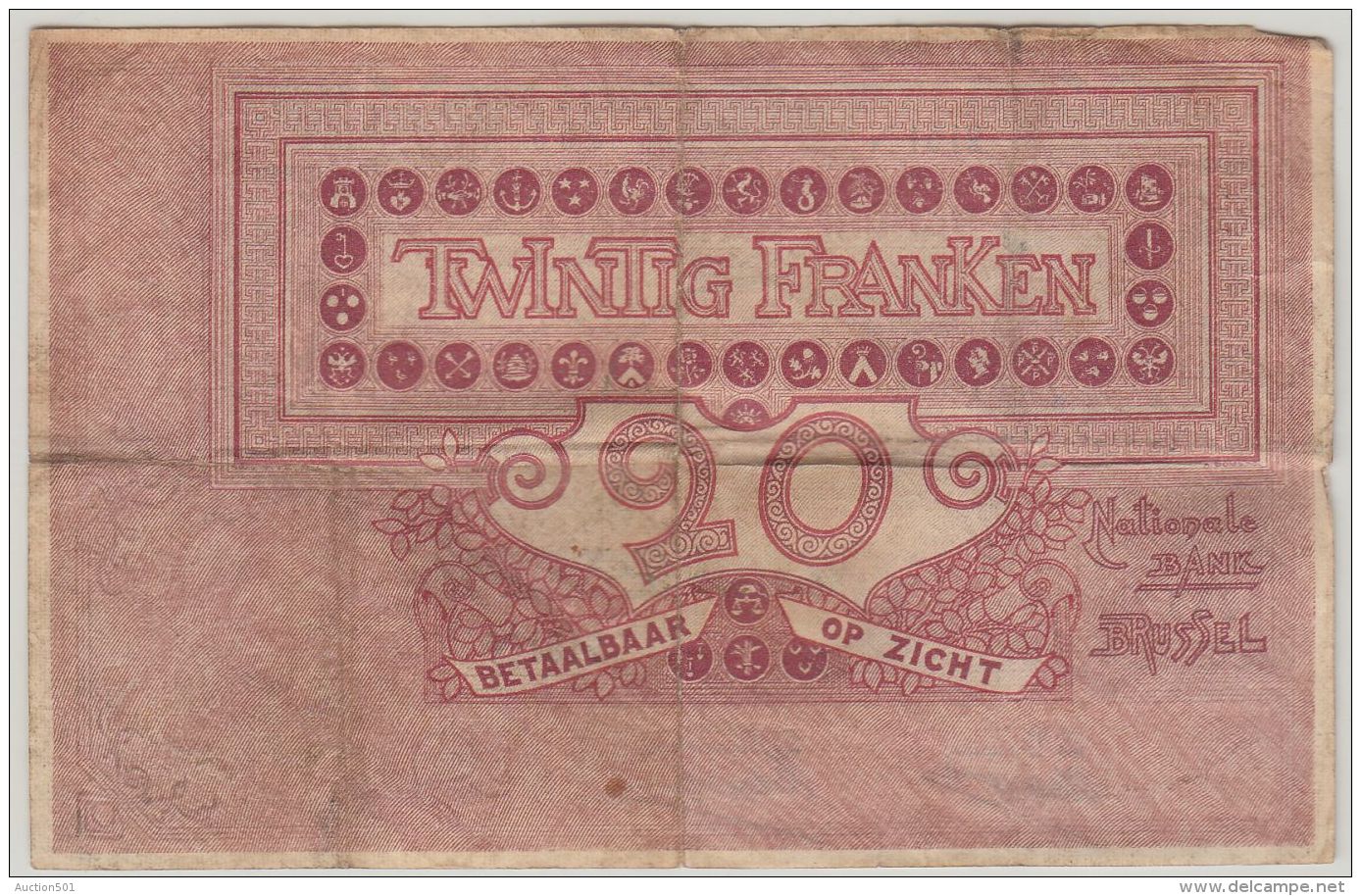 B00431  20 FRANCS  TITZ - 19-MAI-13 - TB/TTB - 5-10-20-25 Francs