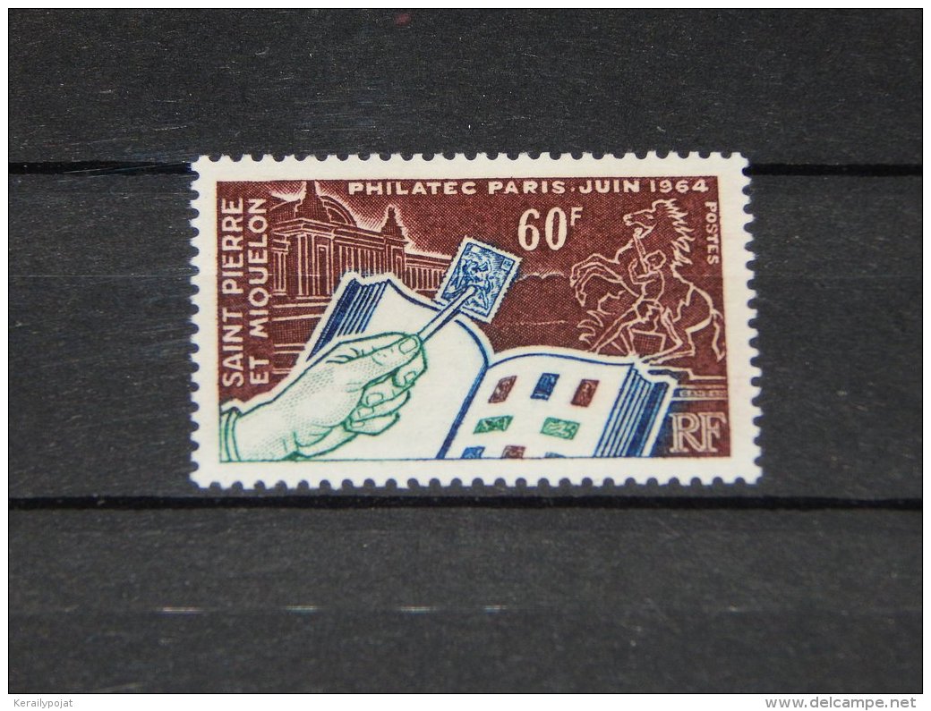 St.Pierre &amp; Miquelon - 1964 Stamp Exhibition Philatec MNH__(TH-15434) - Unused Stamps