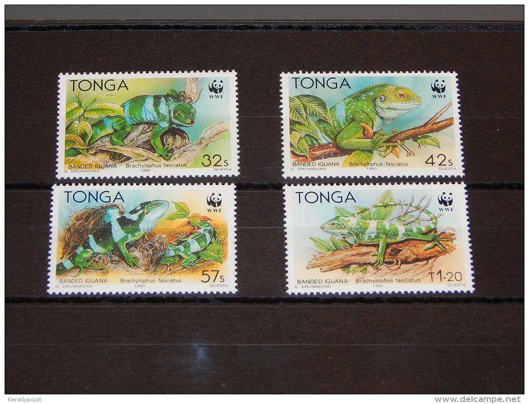 Tonga - 1990 Short Crest Iguana MNH__(TH-15445) - Tonga (1970-...)