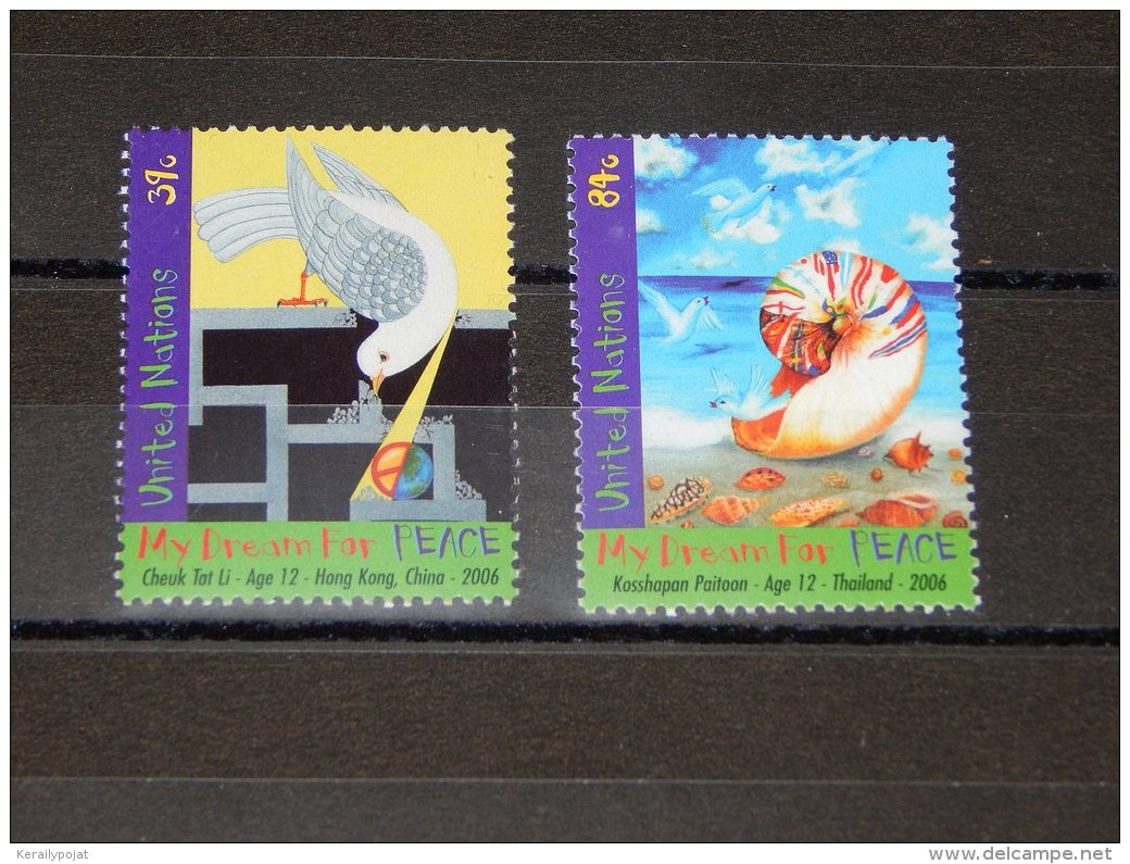 United States (UN New-York) - 2006 World Day Of Peace MNH__(TH-15134) - Unused Stamps