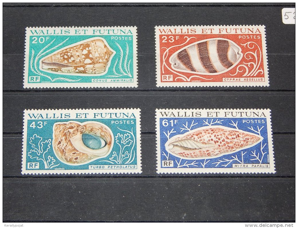 Wallis &amp; Futuna - 1976 Marine Gastropods MNH__(TH-5233) - Unused Stamps