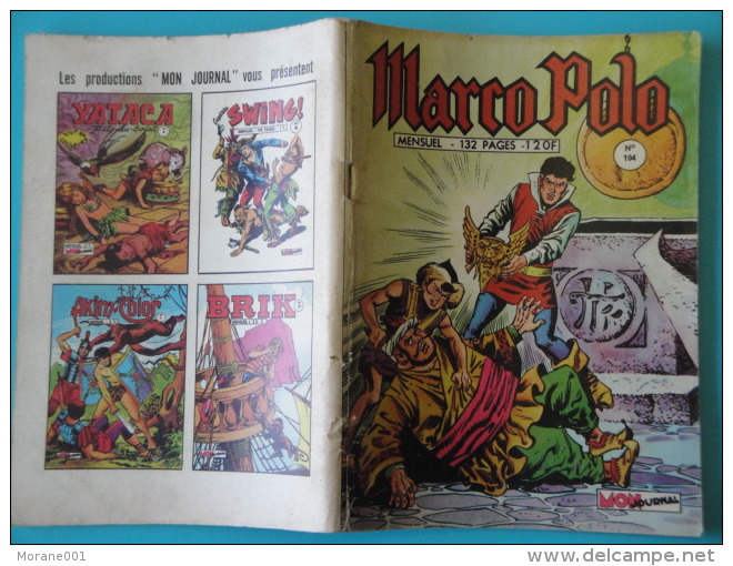 Marco Polo   N° 104  Mon Journal   Aventures Et Voyages Petit Format  Bon Etat - Mon Journal