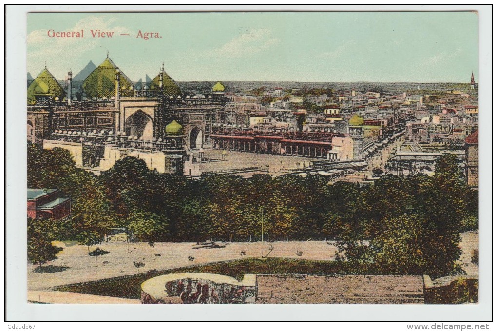 AGRA (INDE) - GENERAL VIEW - Inde