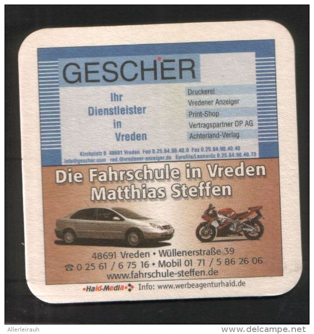 BIERDECKEL / BEER MAT / SOUS-BOCK : Vredener - Sous-bocks