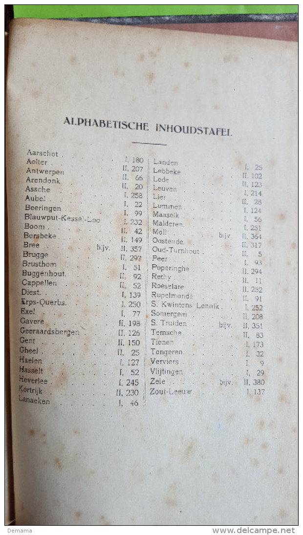 Oorlogsboek van het Davidsfonds.´Een en ander over de Duitschers in de omschrijving der afdeelingen, 1914-1918