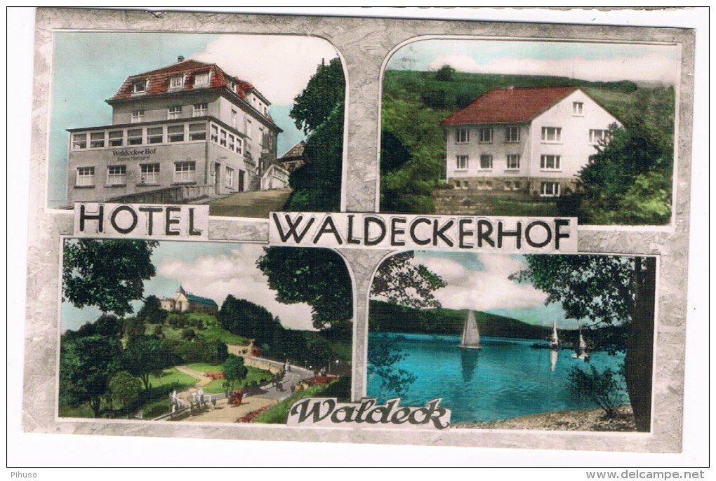 D6370   WALDECK : Hotel Waldecker Hof - Waldeck