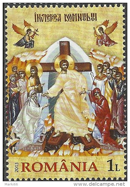 Romania - 2013 - Holy Easter - Mint Stamp - Nuovi