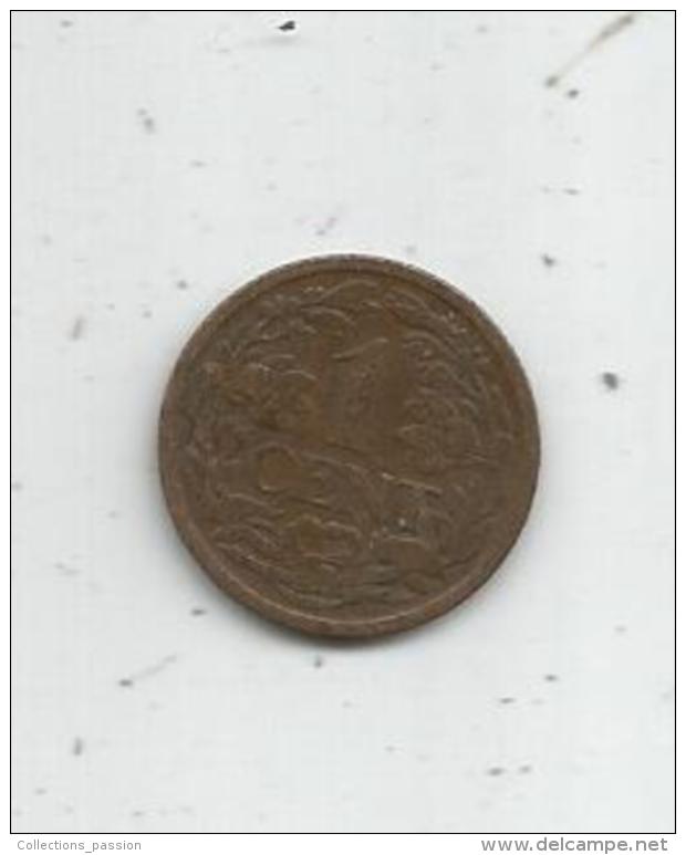 G-I-E , Monnaie , Pays Bas ,  KONINGRIGK DER NEDERLANDEN , 1915 , 1 Cent , Netherlands , 2 Scans - 1 Cent