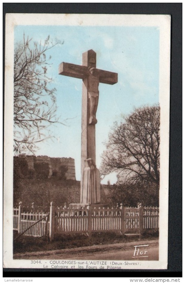 79, COULANGES SUR L'AUTHIZE, LE CALVAIRE ET LES FOURS DE PILORGE - Coulonges-sur-l'Autize