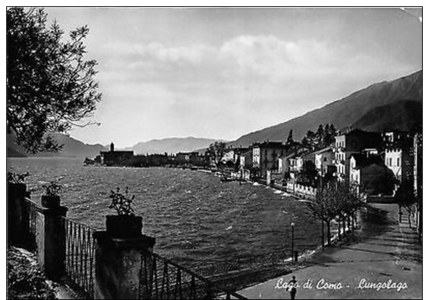 BG30506 Lago Di Como Lungolago Italy   CPSM 14.5x10cm - Altri & Non Classificati