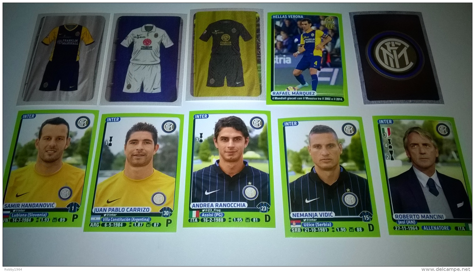 Calciatori 201415-10 Figurine Diverse,,n,207,208,209,210,211,212,213,214,215,216,stiker Panini - Edizione Italiana