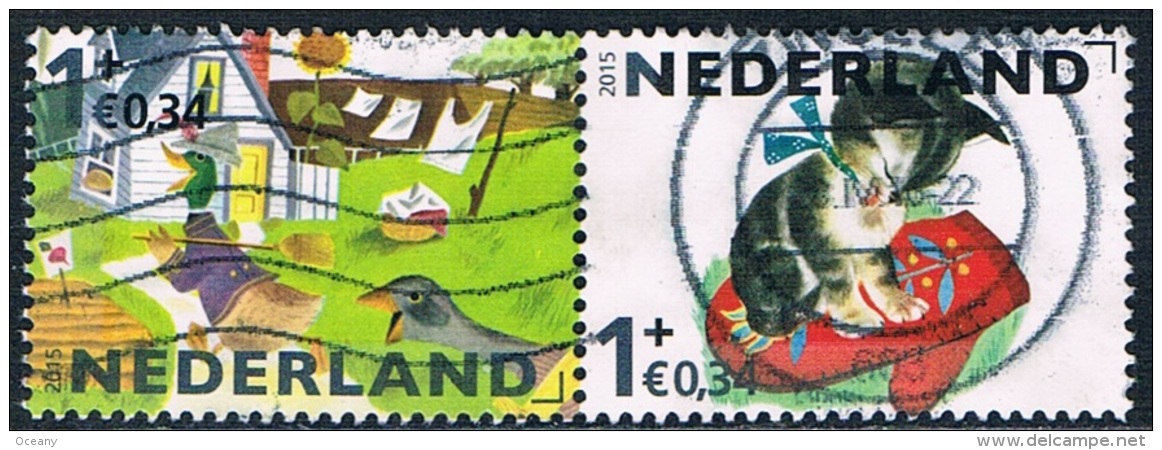 Pays-Bas - Timbres Des Enfants 3347/3348 (année 2015) Oblit. - Used Stamps