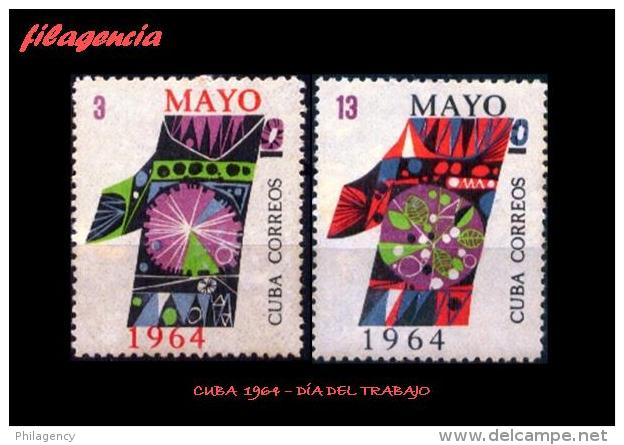 CUBA MINT. 1964-05 DÍA MUNDIAL DEL TRABAJO - Neufs